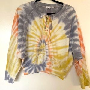 young, fabulous, and broke cropped sweater!